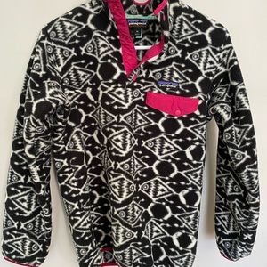 Patagonia Synchilla Tribal Ikat Pullover Fleece